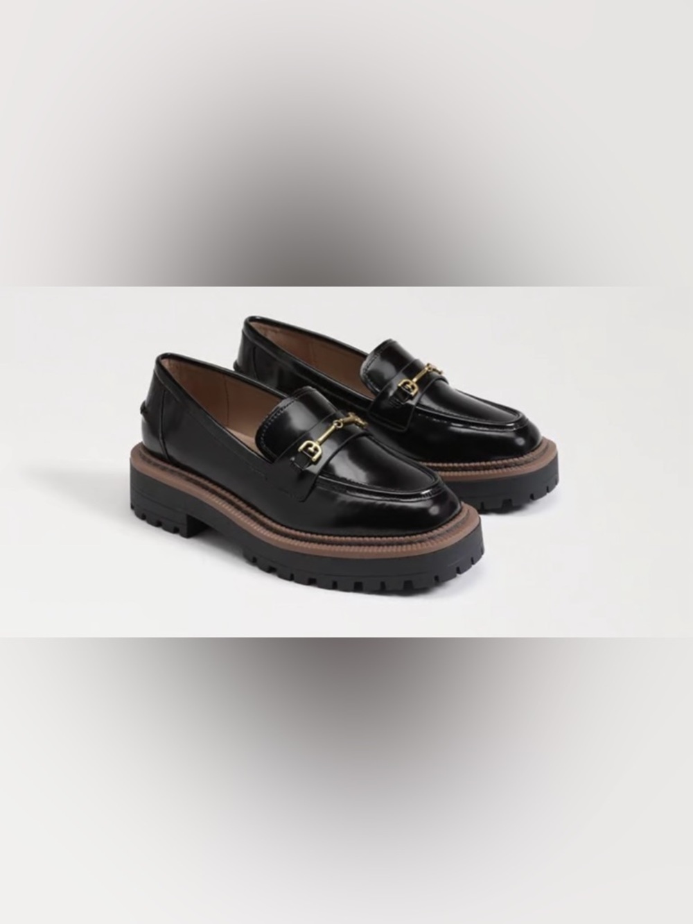 NWOT Kids Sam Edelman Laurs Lug Sole Loafer Size 2